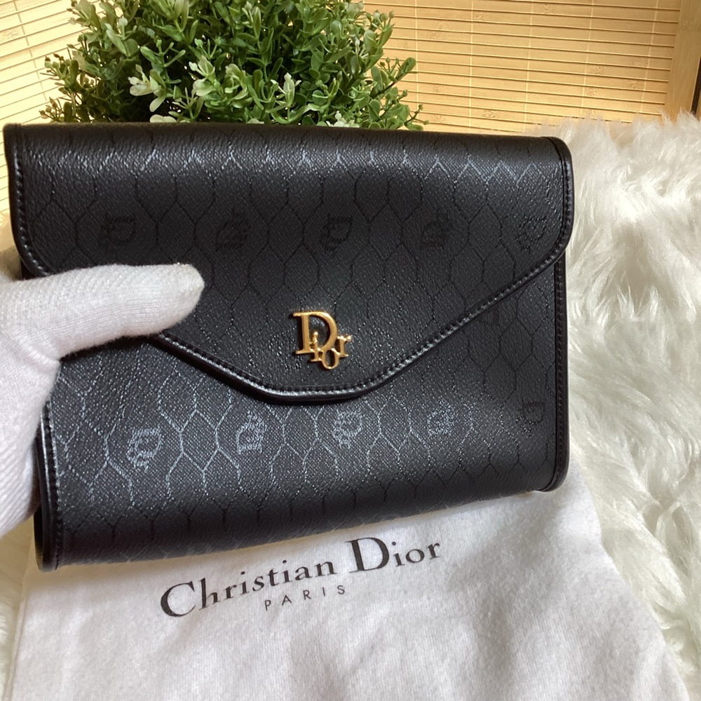 Dior Pre-owned 1980-1990s Mini Honeycomb Chain Shoulder Bag In - Picture 14 of 15